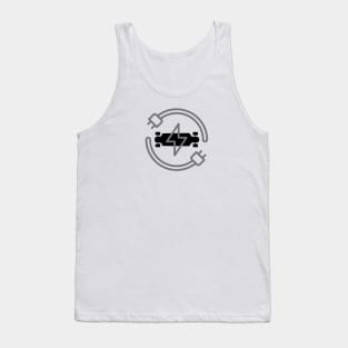 e-skate black board Tank Top